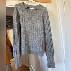 Banana Republic Gray Wool Blend Sweater